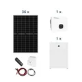 Growatt Solaranlage mit Stromspeicher MID 13KTL3-XH 13kW Hybridwechselrichter 3-phasig mit APX 10.0P Solarsp