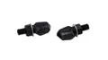 HIGHSIDER Smart Tiny LED Blinker Gehäuse Schwarz / Linse Rauchgrau (Paar), Hinte