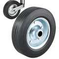 Ersatzrad für Stützrad 200x50mm Vollgummireifen auf Stahlfelge für PKWAnhänge...