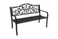 DEGAMO Gartenbank MANCHESTER, 2-sitzer, Metall + Gusseisen schwarz