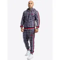 Lonsdale Herren Trainingsanzug mit Kapuze schmale Passform ORBOST
