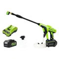 Greenworks 24V Myjka ciśnieniowa G24PWK4 - Zestaw ładowarka + akumulator 4Ah - 5105307UB (Akkubetrieb) (5105307UB)