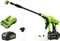 24V Hochdruckreiniger GREENWORKS G24PWK4 - Ladegerät + 4Ah Akkupack - 5105307UB