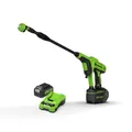 24V Akku Hochdruckreiniger, Greenworks G24PW + 4Ah Battery