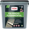 MEM Fix-Fertig Fugenmörtel Pflasterfugenmörtel Terrassenplatten steingrau 12,5kg