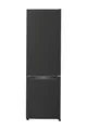 Kühlschrank Kühl Gefrierkombi Standgerät freistehend Black Steel 176 cm Respekta
