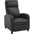 Woltu Relaxsessel, Schwarz, Textil, 65.5x102x89 cm, Wohnzimmer, Sessel, Relaxsessel