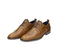 BULLBOXER Dress Casual Shoes, Freizeitschuhe, Businessschuhe, Herrenmode, Schuhe für Männer in Farbe Cognac 42