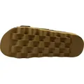 Rohde Damen Pantolette Nubukleder goldene Schnalle Sommerfarbe Foggia-D 6222, Größe:41 EU, Farbe:Grün - Grün - 41