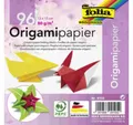 Folia Bastelkartonpapier FOLIA 9105 Faltblatt Origamipapier, 96 Blatt, 12 Farben