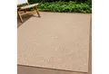 the carpet Teppich Kansas, rechteckig, Höhe: 10 mm, moderner robuster In und Outdoor Teppich Jute Look