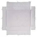 roba Baumann Laufgittereinlage Roba 96 x cm Stoff Grau