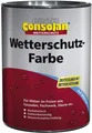 2,5 Liter Consolan Profi Wetterschutzfarbe Holzschutz  Schwedenrot #