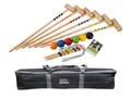GICO Krocketspiel Crocket für 6 Spieler (80 cm) in Transporttasche 3226