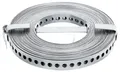 ALBERTS 10 m Lochband Nagelband Montageband Befestigung Stahl verzinkt 12x0,8 mm