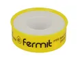 Fermit PTFE Gewindedichtband Teflonband FRp, 12 m für Heizung, Trinkwasser DVGW