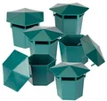 Exbuster Schneckenschutz: 6er-Set Premium Bio-Schneckenfallen ohne Chemie und Gift (Schnecken Falle, Falle zur Abwehr von Schnecken, Garten)