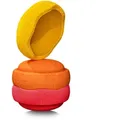Stapelstein® - Original warm classic, rot / orange / gelb (3er-Set)
