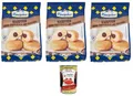3x PASQUIER KRAPFEN Schokoladen-Haselnuss-Geschmack 270 GR+ Italian Gourmet Polpa 400g