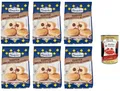 6x PASQUIER KRAPFEN Schokoladen-Haselnuss-Geschmack 270 GR+ Italian Gourmet Polpa 400g