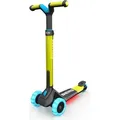 BERG Kinderroller Nexo für Kinder ab 2 Jahren klappbar LED-Deck Lime - Limette