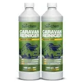 bio-chem Caravan & Wohnmobil Reiniger 2X 1L – Premium Konzentrat für Außen & Dach – Wohnwagen Reiniger mit 80L Ergiebigkeit – Foamer geeignet – Made in Germany