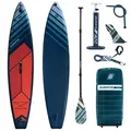 Gladiator PRO 12'6 Touring SUP Board 2026 aufblasbar Komplettset - Rot