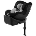 cybex Gold Reboarder-Kindersitz Sirona Gi I-Size Plus, Schwarz, Textil, 44x75x71 cm, ECE R 129 i-Size, 5-Punkt-Gurtsystem, abnehmbarer und waschbarer Bezug, höhenverstellbare Kopfstütze, integriertes Gurtsystem, optimaler Aufprallschutz, schnell leicht im Auto montierbar, Seitenaufprallschutz, verstellbare Sitz- Schlafpositionen, Isofix-Befestigung, Reboardsystem, Baby on Tour, Kindersitze, Reboarder Kindersitze