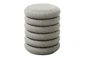 SVITA Stauraumhocker BLOSSOM XS, Pouf, Mit Stauraum, Bouclé-Bezug, Bequeme Polsterung, Modern