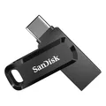 SANDISK Ultra® Dual Drive Go USB-C Laufwerk, 1 TB, 400 MB/s, Schwarz