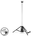 STAHLWERK 360° LED Baustrahler 100 Watt Arbeitsleuchte 7500 lm mit Stativ
