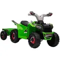 Homcom Mini, Grün, Metall, 41.5x48.5x106 cm, Spielzeug, Kinderspielzeug, Kinderautos & Elektro-Kinderautos