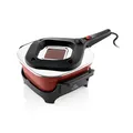 ETA Pecenka Ceramic Natura Elektrischer Bräter 4,3 l I Elektrischer Back- und Brattopf mit Keramikbeschichtung I Energiesparender Multikocher I Rot