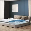 The White Stone - Memory Foam-matratze 120 X 180 Höhe 22cm Hypoallergener Und Atmungsaktiver Stoff Orthopädische Und Ergonomische Eigenschaften Hergestellt In Italien