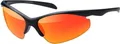 Kinder Sonnenbrille UV 400 Schutz Nerd Jungen Mädchen 80er Rot
