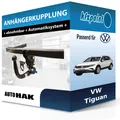 AUTO HAK Anhängekupplung abnehmbar passend für VW Tiguan 05.2016-jetzt AHK