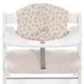 Hauck Hochstuhlauflage Select - Muslin Leo Natural, Sitzkissen Sitzauflage für Alpha Hochstuhl