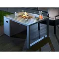 BUSCHBECK Loungetisch und Feuerstelle »Lagos«, B 115 x T 75 x H 58,5 cm, grau""