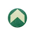 SafetyMarking Bodenmarkierungspfeil Aluminium Pfeil 17.7470 (Ø) 95mm 95mm 10St.