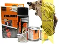 Foliatec Bremssattel Lack Set Farbe Gold Metallic 2165 + Bremsenreiniger