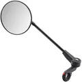 Spiegel KF1 Typ A, Ø=103mm, mttl. Außenklemmung, Krampe, links/rechts, E-25, klappbar, schwarz, Krampe Spiegel, KF1A
