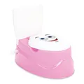 Lemodo, Kindertöpfchen mit Musik, Kindertoilette ab 18 Monaten, herausnehmbarer Einsatz, Deckel, Toilettenpapierhalter, für Toilettentraining für Kinder, realitätsnahe WC-Optik (pink)