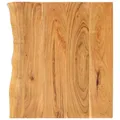 Vidaxx Waschtischplatte 58x52x2,5 cm massives Akazienholz