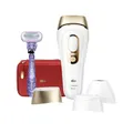 Braun Silk-expert Pro 5 PL5267 IPL-Gerät 125 Blitze pro Minute Gold Weiß