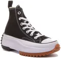 Converse All Star 166800C Run Star Unisex Sneaker Schwarz Weiß Größe UK 2 - 11