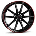 BORBET DESIGN LX black glossy rim red 8.0Jx18 5x112 ET44 3000144566