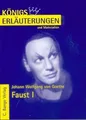 Königs Erläuterungen und Materialien, Bd.21, Faust I von... | Buch | Zustand gut
