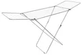 TrendLine Casa SI Wäscheständer Flügelwäscheständer Standtrockner 180 x 105 x 55 cm Kolibri 18 m Silber zusammenklappbar