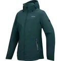 Regatta Hamara IV Outdoorjacke für Damen mit Kapuze, Farbe:Grün, Größe:36 - Grün - 36