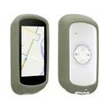kwmobile Hülle kompatibel mit Garmin Edge Explore 2 - Silikon GPS Fahrrad Case Schutzhülle - in Pastellgrün
